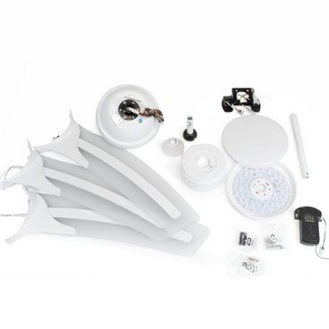 Ventilador DC lighter LED 24W exclusivo