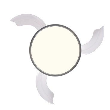 Ventilador DC Areca níquel LED 48W CCT