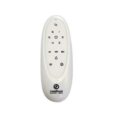 Ventilador DC Areca níquel LED 48W CCT