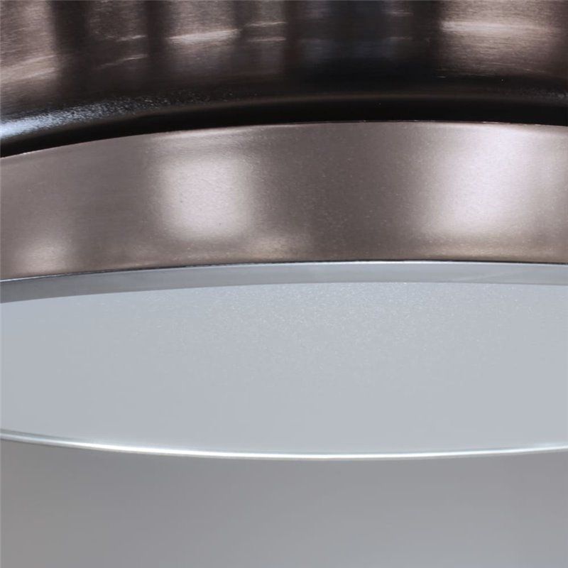 Ventilador DC Areca níquel LED 48W CCT