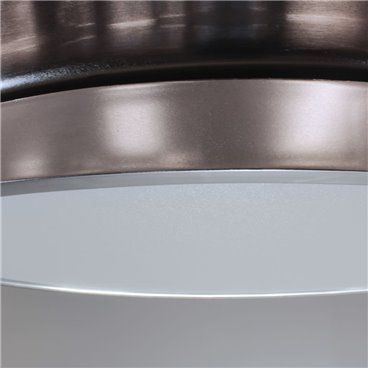 Ventilador DC Areca Níquel LED 48W