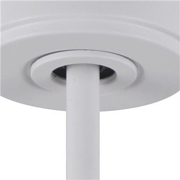 Ventilador DC Areca blanco Led 48W CCT