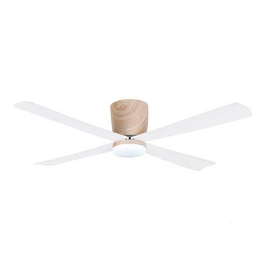 Ventilador DC Surat madera Led 15W CCT
