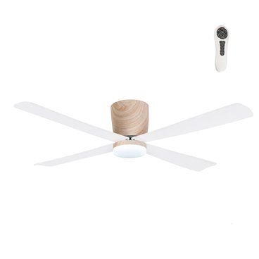 Ventilador DC Surat madera Led 15W CCT