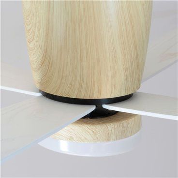 Ventilador DC Surat madera Led 15W CCT