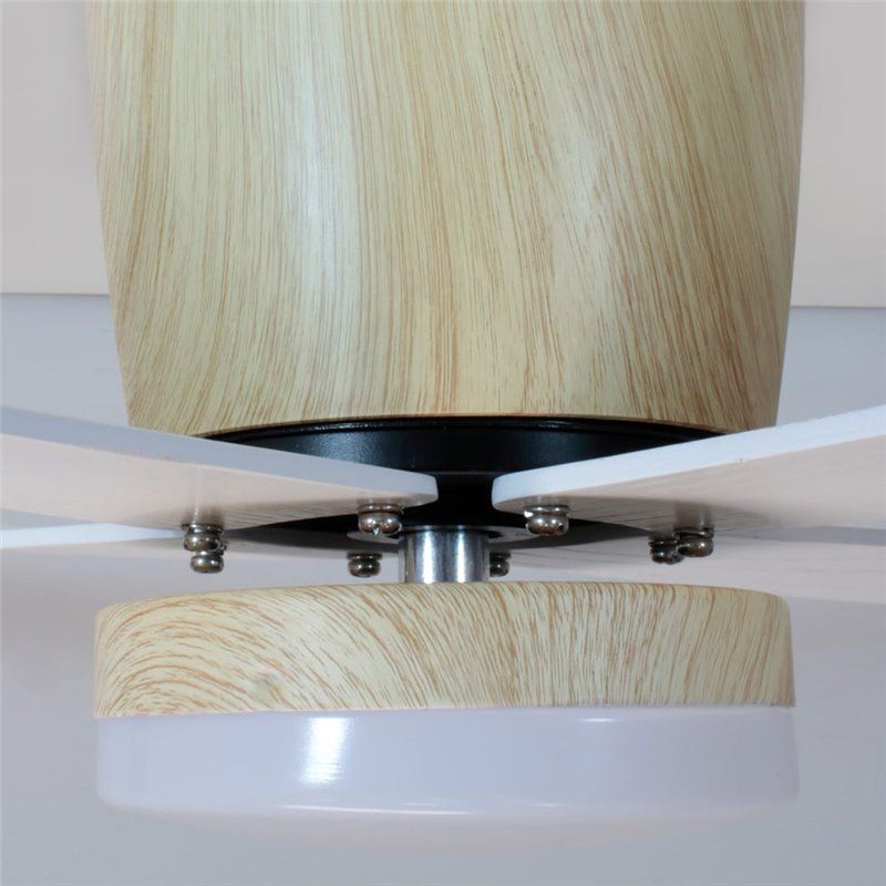 Ventilador DC Surat madera Led 15W CCT