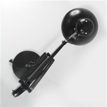 Lámpara de pie Luxo negra