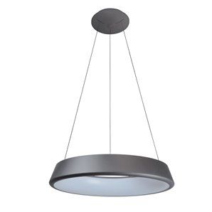 Lizer Luminária pendente LED 21W prata