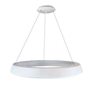 Lámpara colgante Lizer LED 36W blanca 2