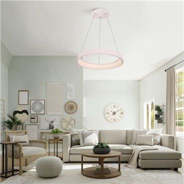 Lámpara colgante Lizer LED 36W blanca