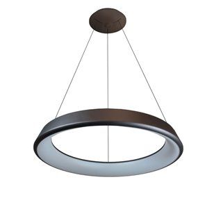 Lámpara colgante Lizer LED 36W café
