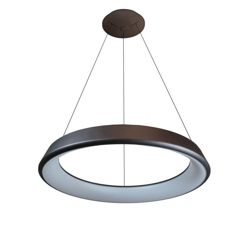 Lámpara colgante Lizer LED 36W café