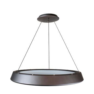 Lámpara colgante Lizer LED 36W café