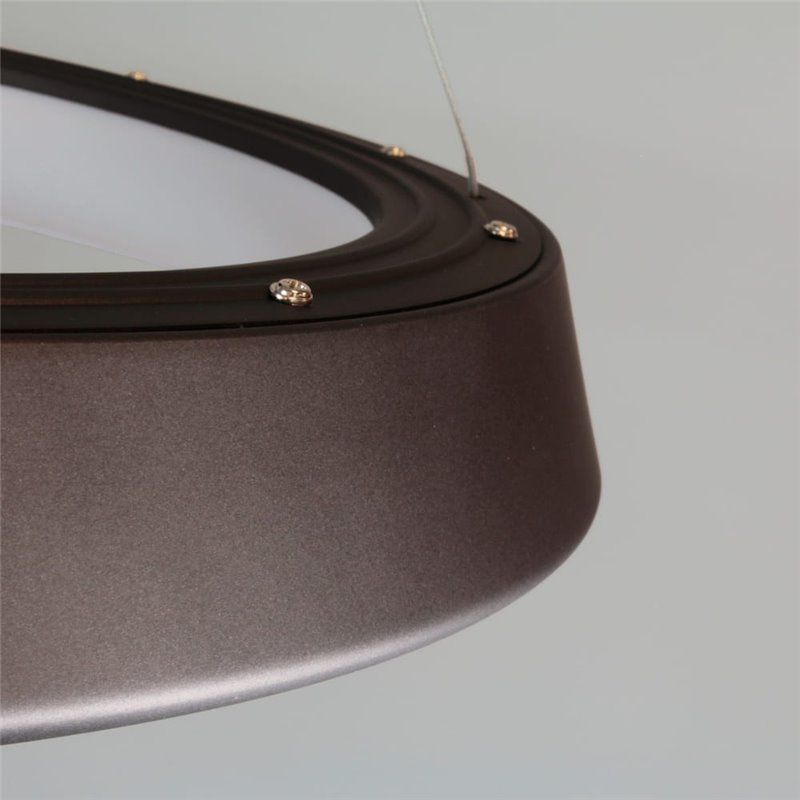Lámpara colgante Lizer LED 36W café