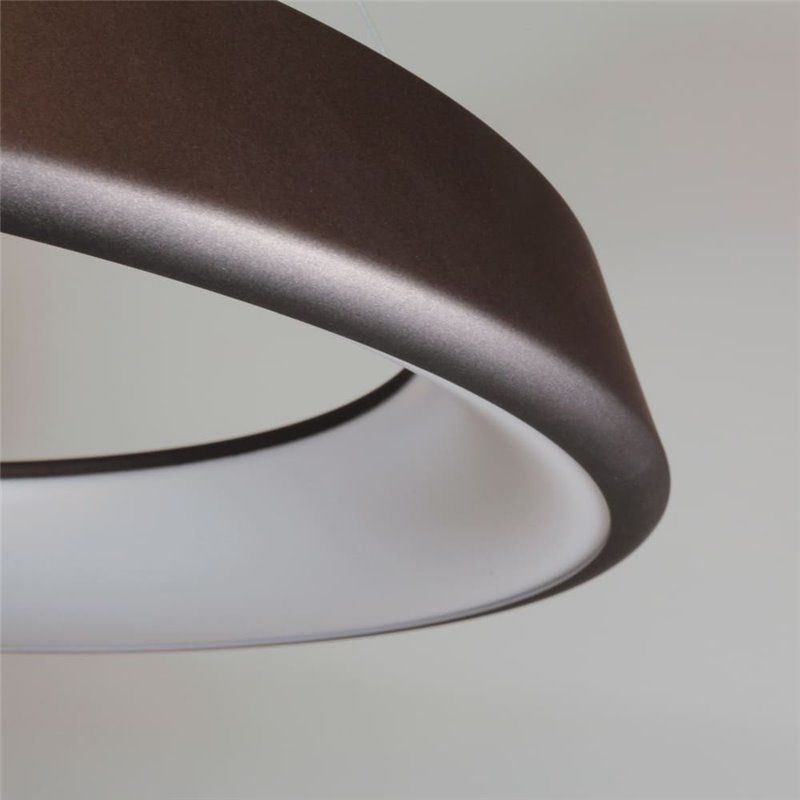 Lámpara colgante Lizer LED 36W café