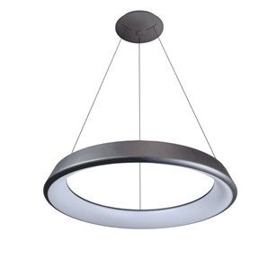 Luminária pendente Lizer LED 36W prata