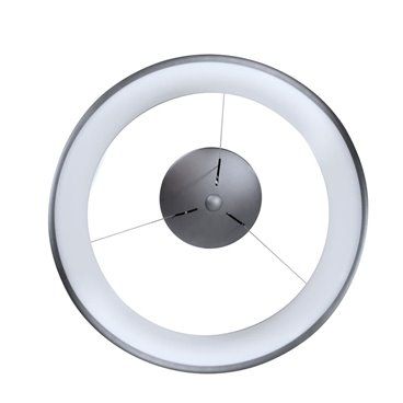 Luminária pendente Lizer LED 36W prata