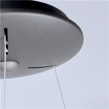 Lámpara colgante Lizer LED 36W plata