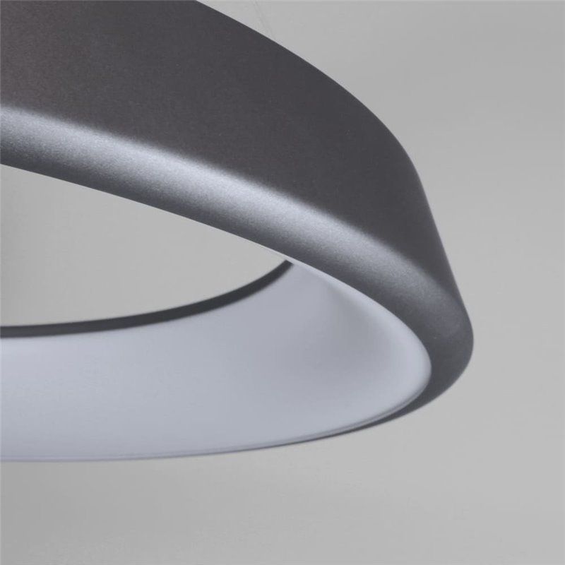 Lámpara colgante Lizer LED 36W plata