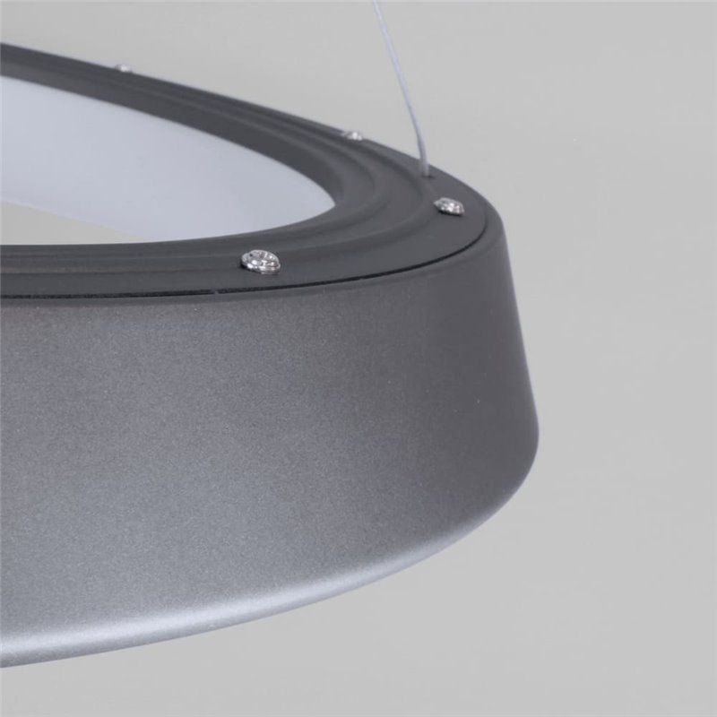 Lámpara colgante Lizer LED 36W plata