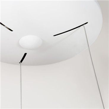 Lámpara colgante Lizer LED 48W blanca
