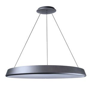 Lámpara colgante Lizer LED 48W plata 2
