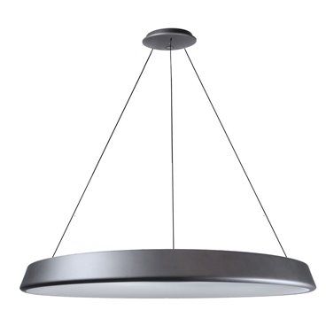 Lámpara colgante Lizer LED 72W plata