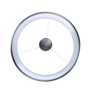 Lámpara colgante Lizer LED 72W plata