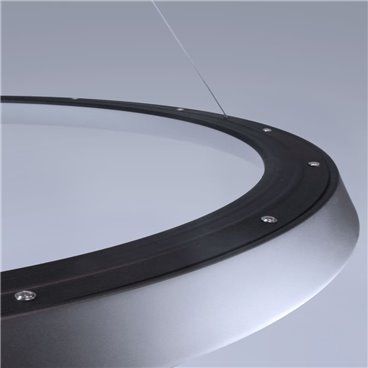 Lámpara colgante Lizer LED 72W plata