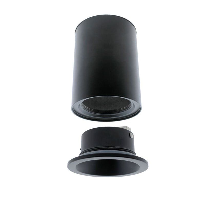 Foco Fred 1xGU10 IP65 negro