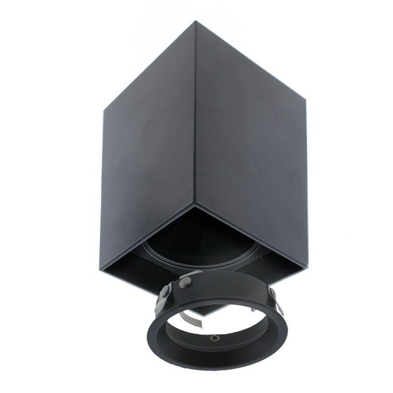 Foco Sira 1xGU10 negro