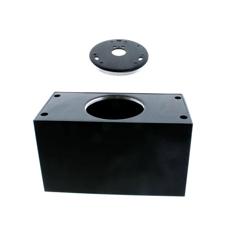 Foco Clark 2xGU10 basculante negro