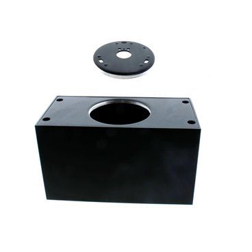 Foco Clark 2xGU10 basculante negro