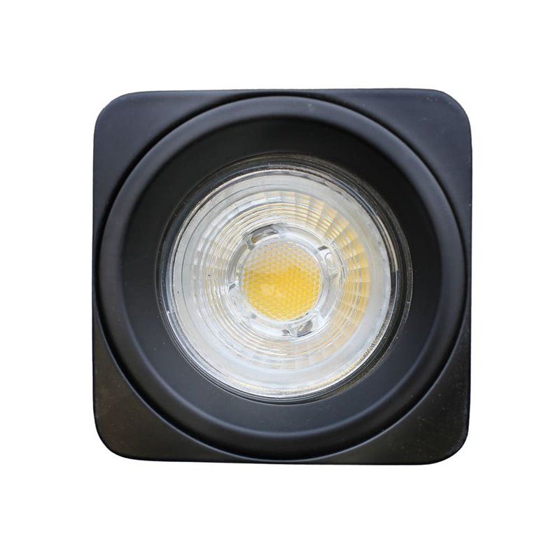 Foco Flin 1xGU10 negro