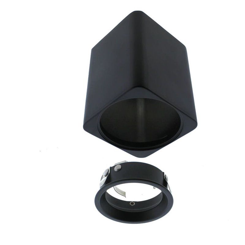 Foco Flin 1xGU10 negro
