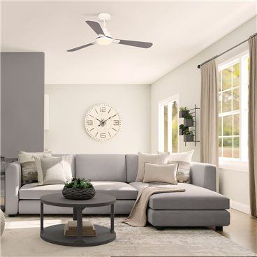 Ventilador Noe LED 3 CCT DC com lâminas reversíveis