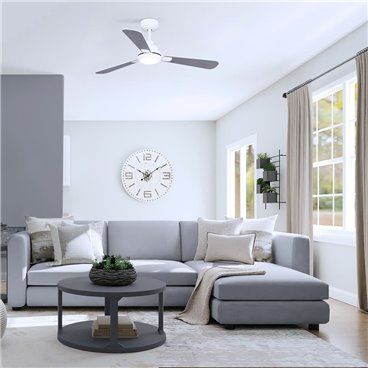 Ventilador Noe LED 3 CCT DC com lâminas reversíveis