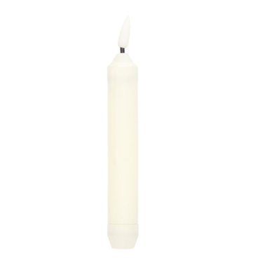 Pacote de 6 velas decorativas de candelabro LED 160mm