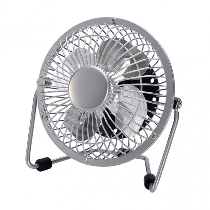 FABRILAMP 170771020 | Bulerias Metal Overhead Mini Ventilador 2.5w 5v Cromado 14.8X14.2X7.6 Cm Ajustável Alimentado Através De P