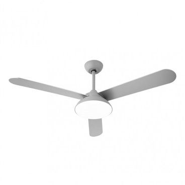 Ventilador Dc Umi 24w Gris 3Asp.rev. Gris/haya 132d 2950lm 3000-4000-6000k  2tijas  C/remoto, Memoria Y Temporizador