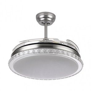 Ventilador Biliku 72W Níquel 4 Lâminas 2