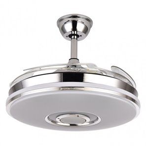 Ventilador de teto DC Noto 72W cromado com Bluetooth 2