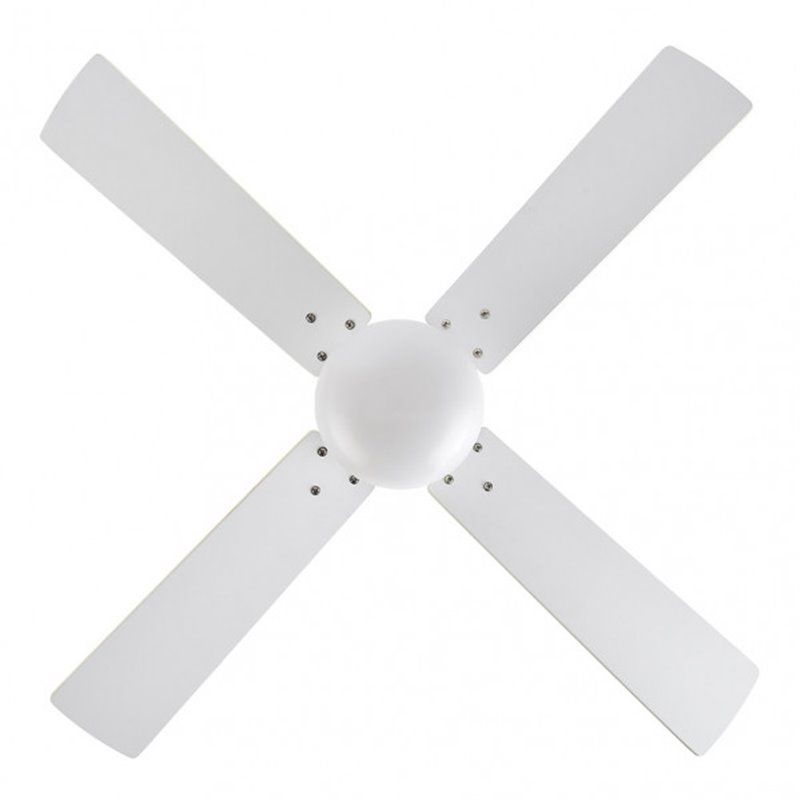 Ventilador Dc Sofia 2xe27 Blanco 4 Aspas Rev.Blanca/haya 40x107d C/remoto Temporizador