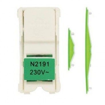 Kit de iluminação LED para interruptor e botão Niessen Zenit N2191 VD