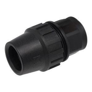 Terminal r.h. poliet. 20mm x 1/2"