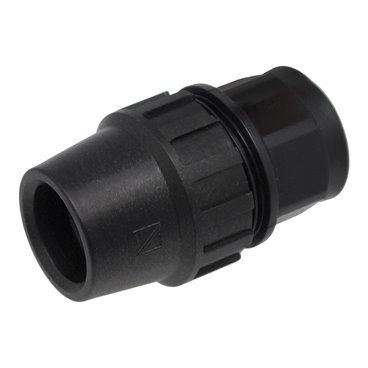 Terminal r.h. poliet. 20mm x 1/2"