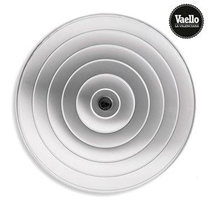 Tapa aluminio lisa ø40cm  vaello