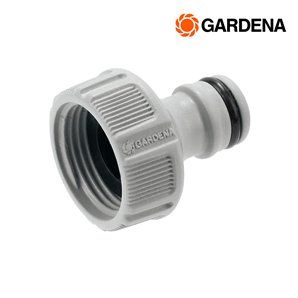 Macho para grifo 21mm con rosca hembra 26,5mm 3/4" blister. gardena