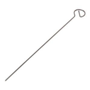 Pincho inox. 18/8 de 35cm.