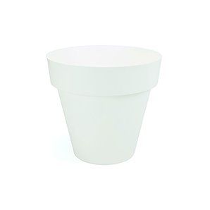 Maceta inyección blanca  ø14cm